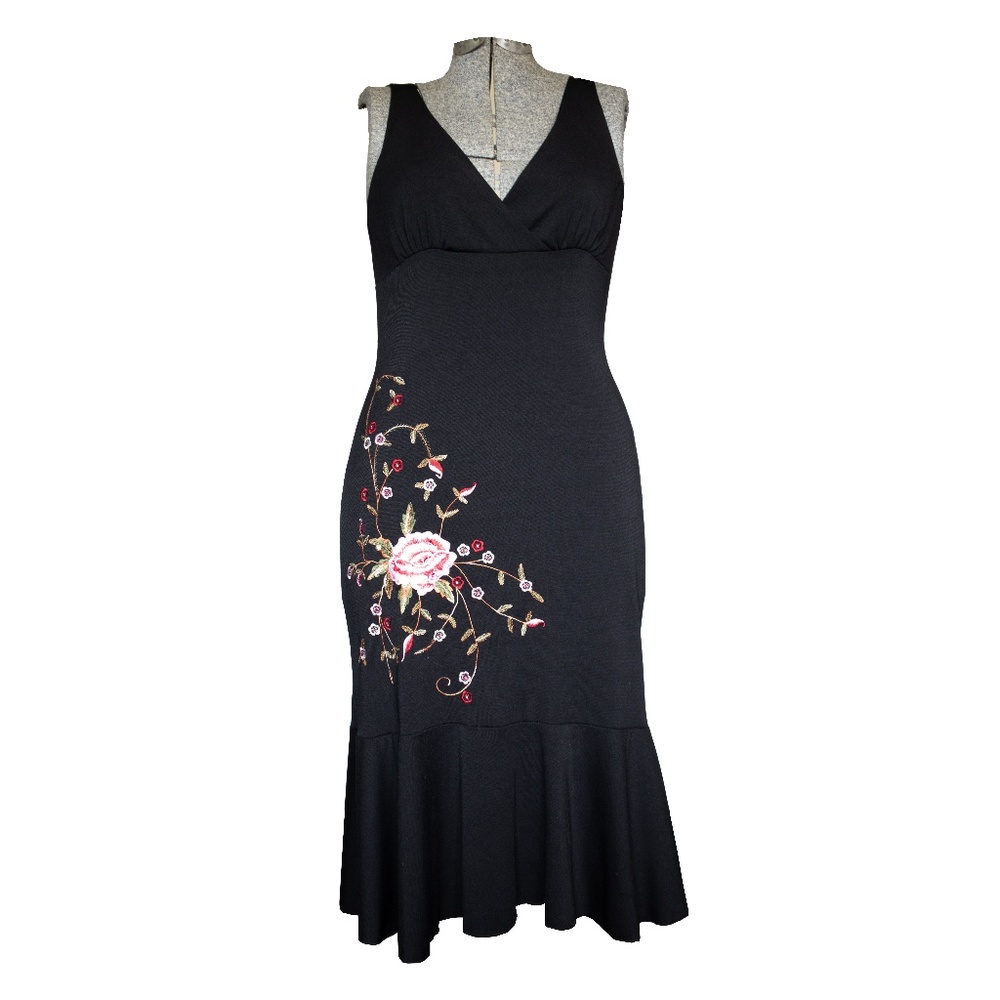 Embroidered B Darlin Size 7/8 Dress